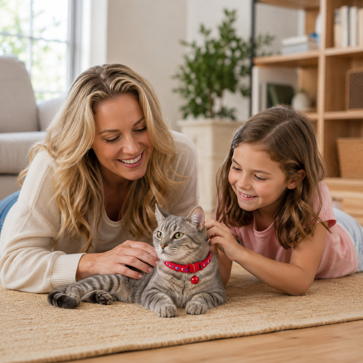 Reflective Nylon Cat Collar with Bell Adjustable Safety Collar for Cats & Dogs