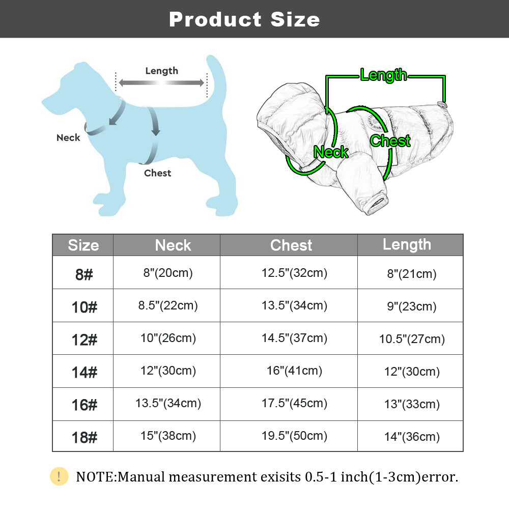Winter Dog Coat Warm Waterproof Pet Puppy Hooded Jacket Jumpsuits for Small Dogs