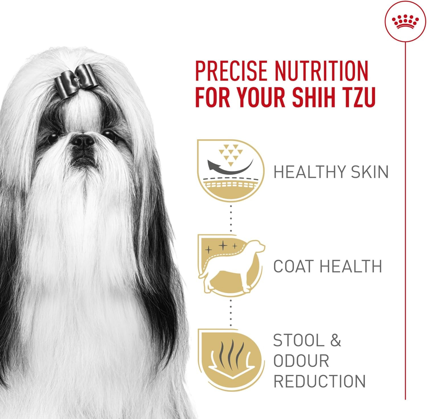 Breed Health Nutrition Shih Tzu Adult Dry Dog Food, 2.5 Lb Bag