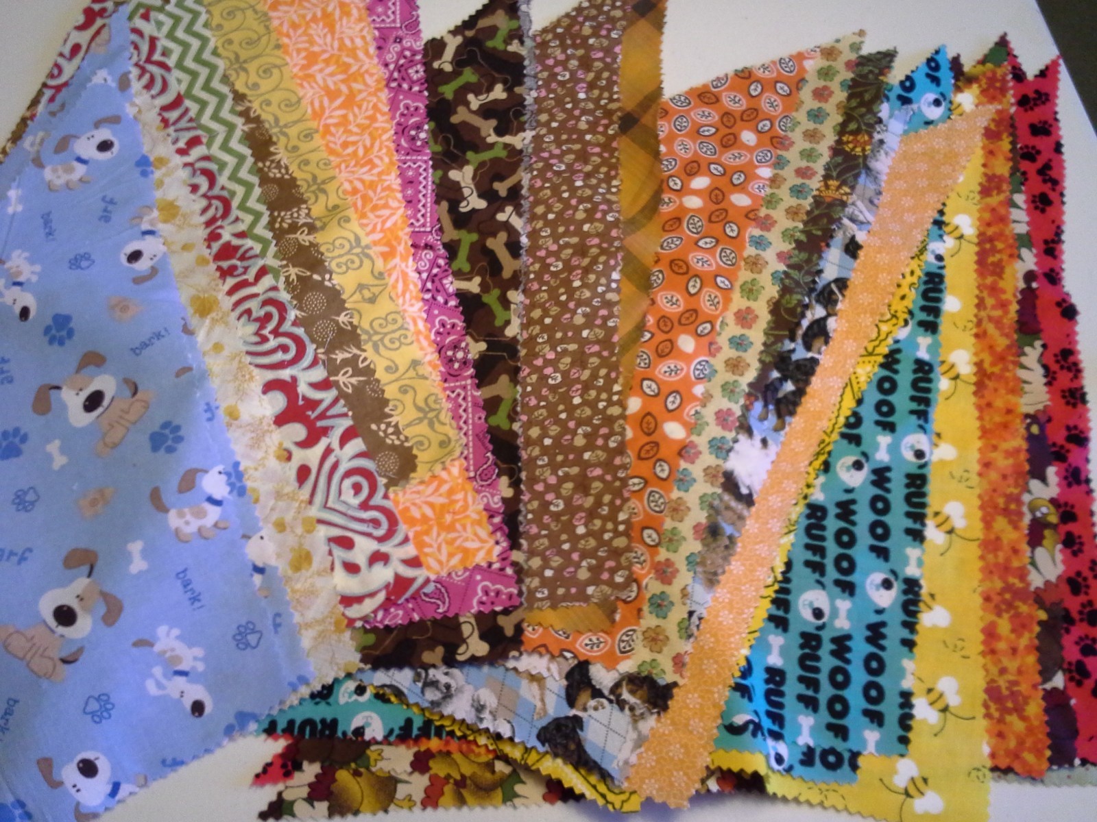 20 Large Dog Grooming Bandana/Scarf, Tie On, Cotton, Custom Made by Linda