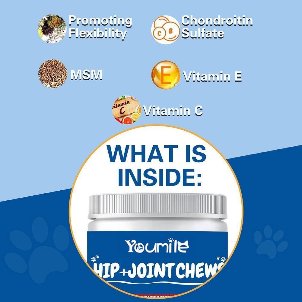 Joint Supplement, Dog in 1 CT Multivitamins and 120 Dog Supplements, Hip and 15