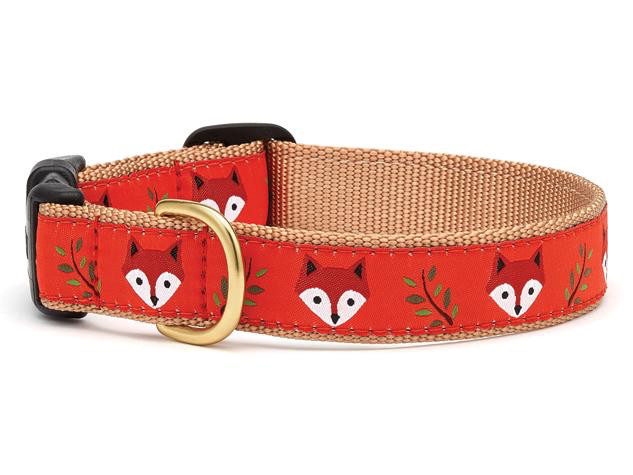 Up Country Dog Collar Foxy Adjustable Made In USA XS S M L XL XXL