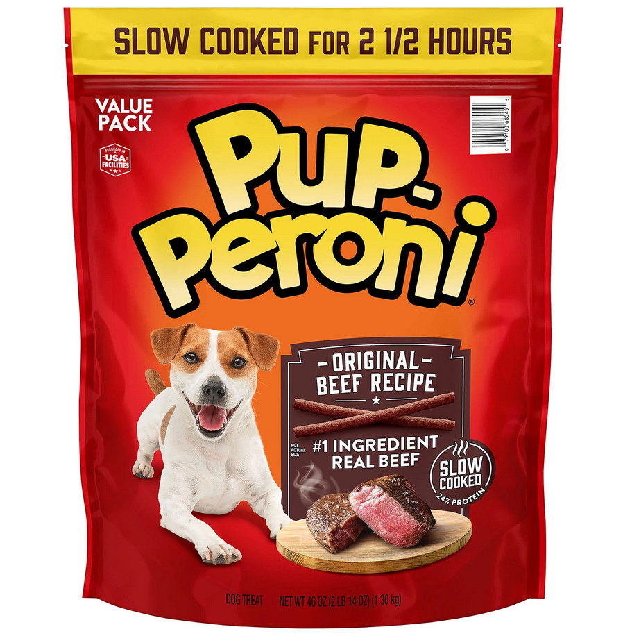 Pup-Peroni Dog Snacks, Original Beef Flavor, 46 oz.