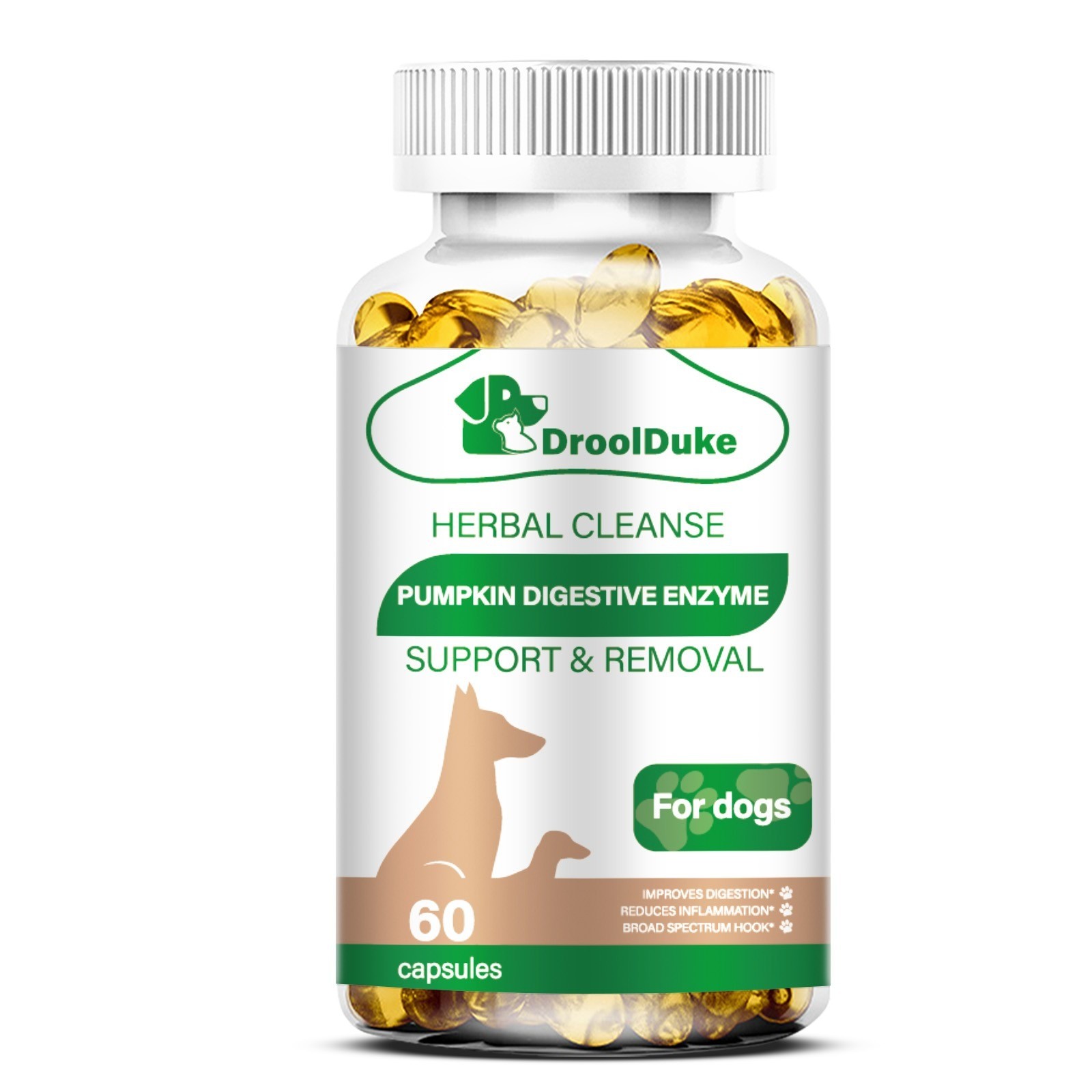 Dog Constipation Savior | Smooth Defecation and Moisturizing Intestines 60pcs