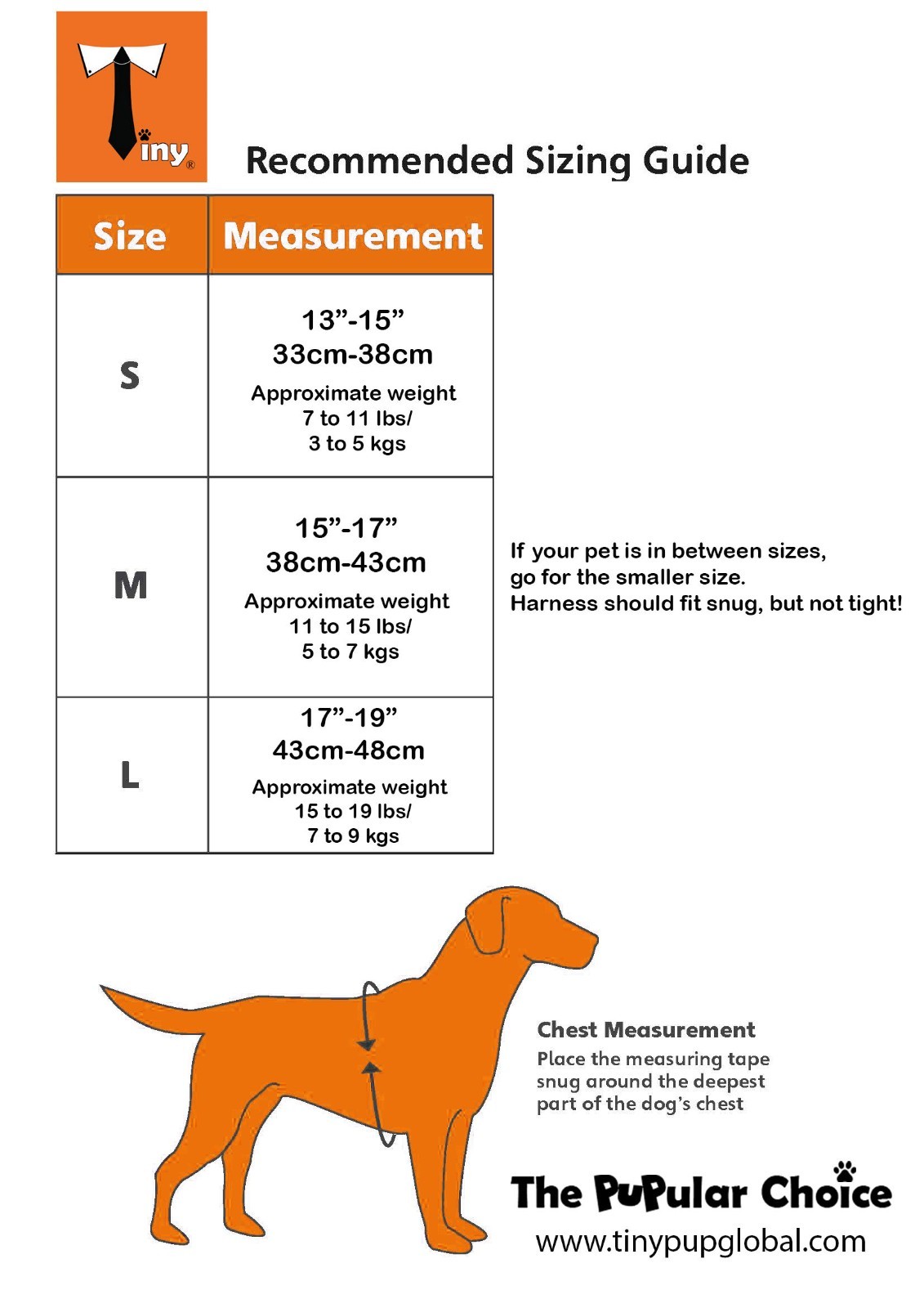 Tiny- Dream Mesh Series 1 (Hooded Harness, Medium) Limited Edition (New) Orange