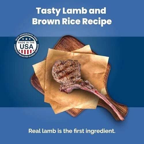 Blue Buffalo Life Protection Formula Lamb and Brown Rice Dry Dog Food 30 lb