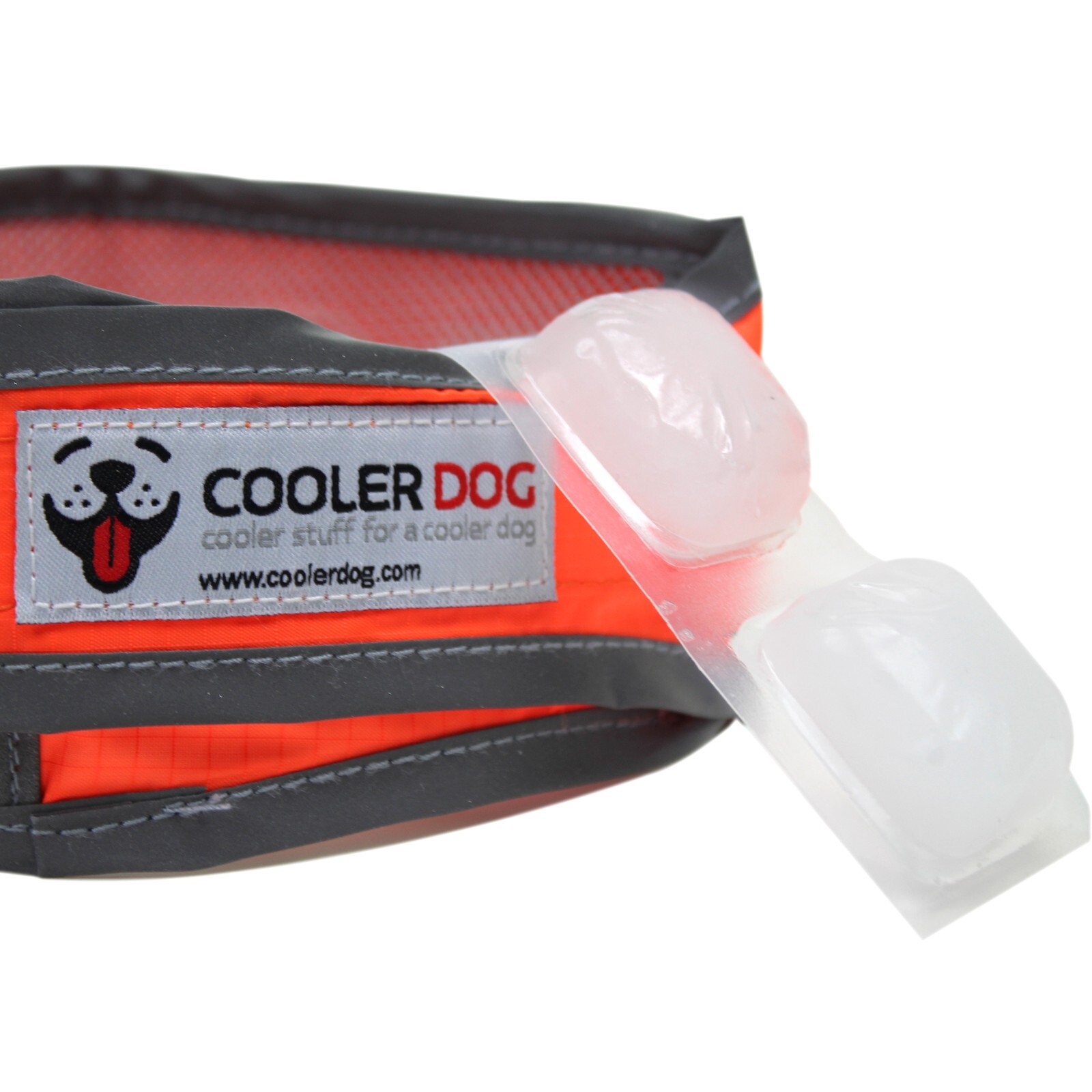 CoolerDog High-Vis Cooling Collar – Reflective Orange