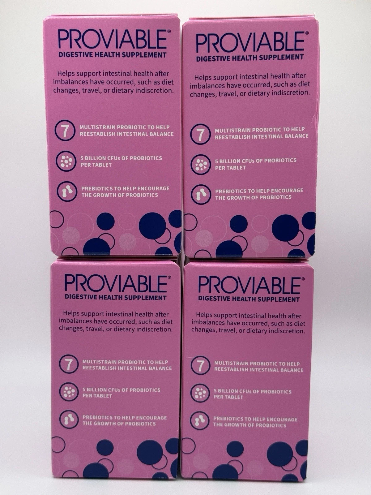 4X Proviable-DC Chewable Tablets Dogs 60 Tablets per box 240 Total Exp. 05/2027+