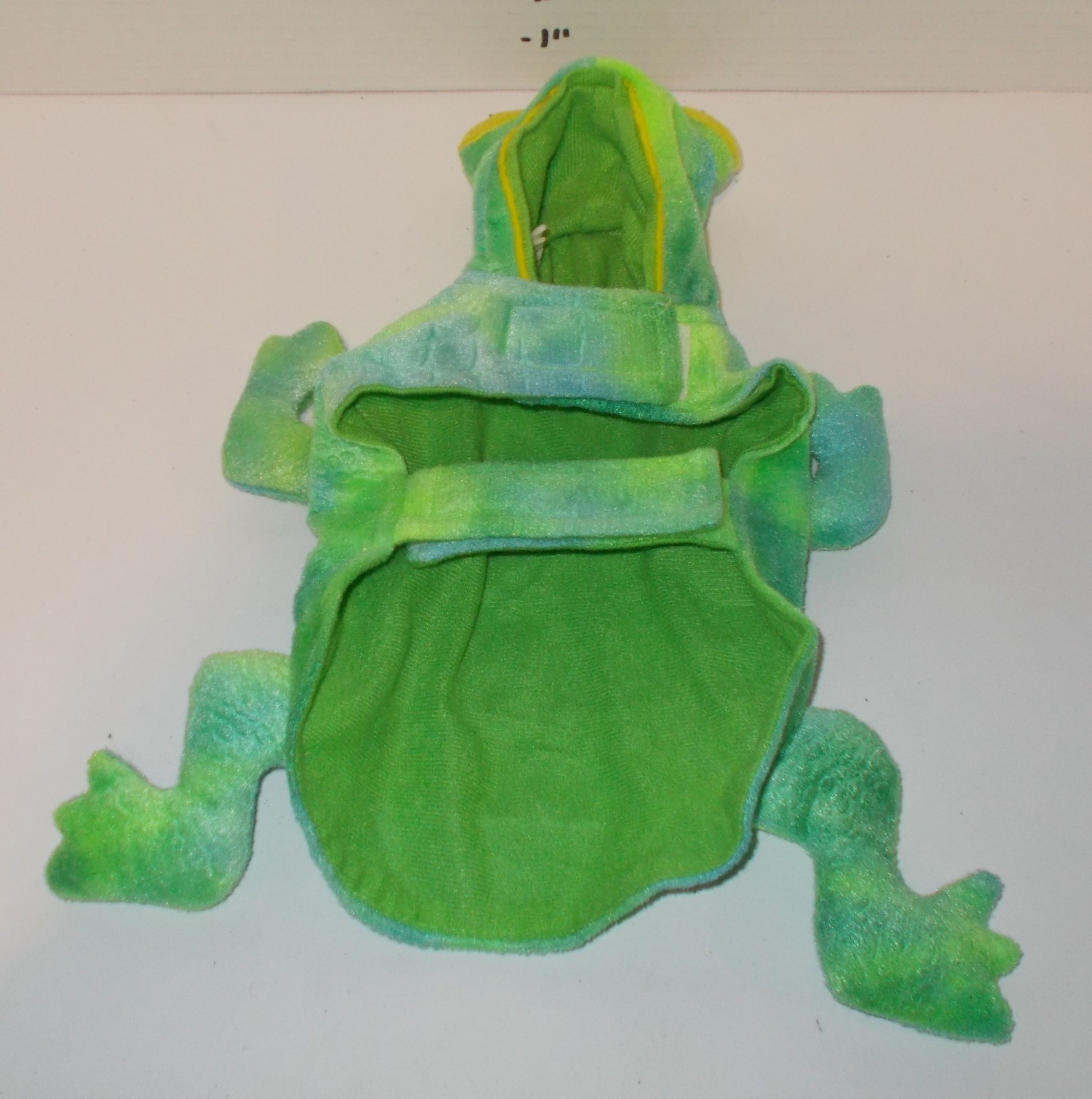 Top Paw green Frog Hooded Dog Halloween costume Size XS Xtra Small
