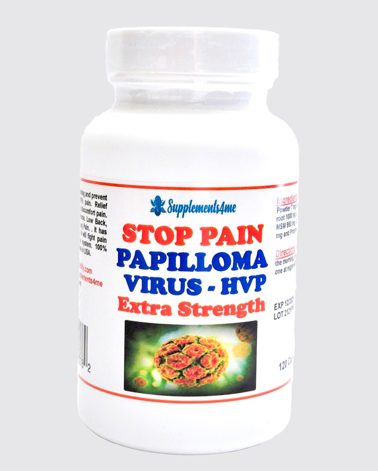 MULTI HERBS FORTE FOR PAPILLOMA PAIN IN WOMEN & MEN – MADE IN USA