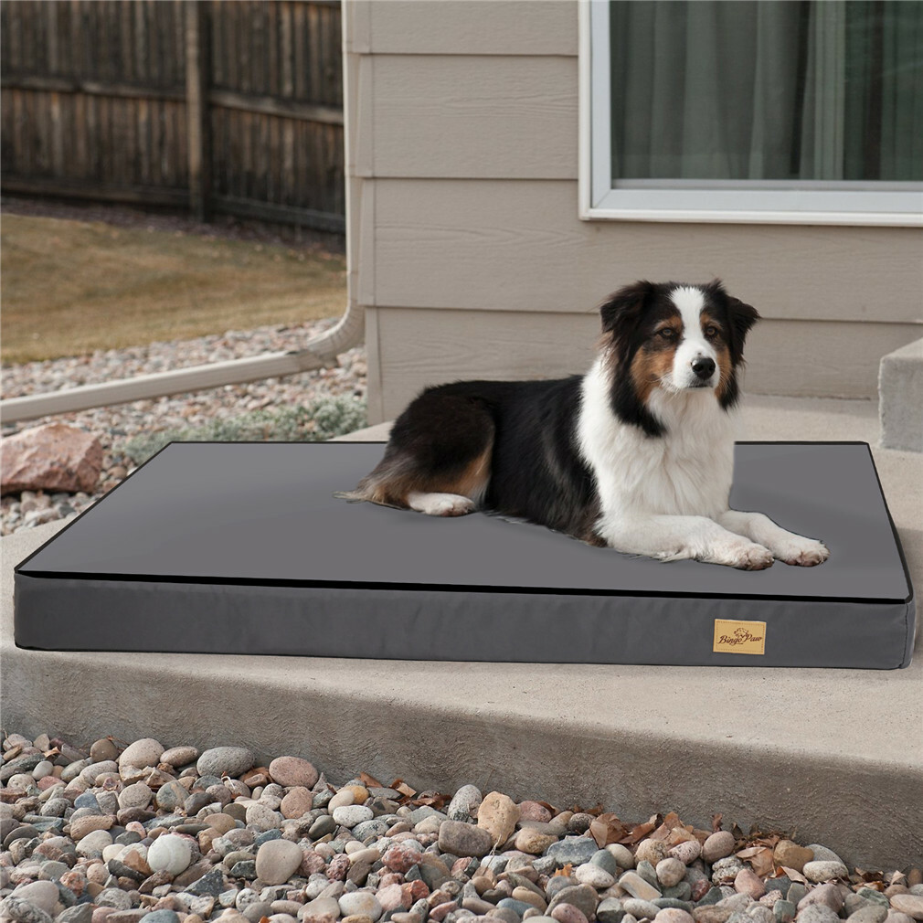 Jumbo Orthopedic Dog Bed Memory Foam Pet Bed Mattress Waterproof Liner Pet Mat