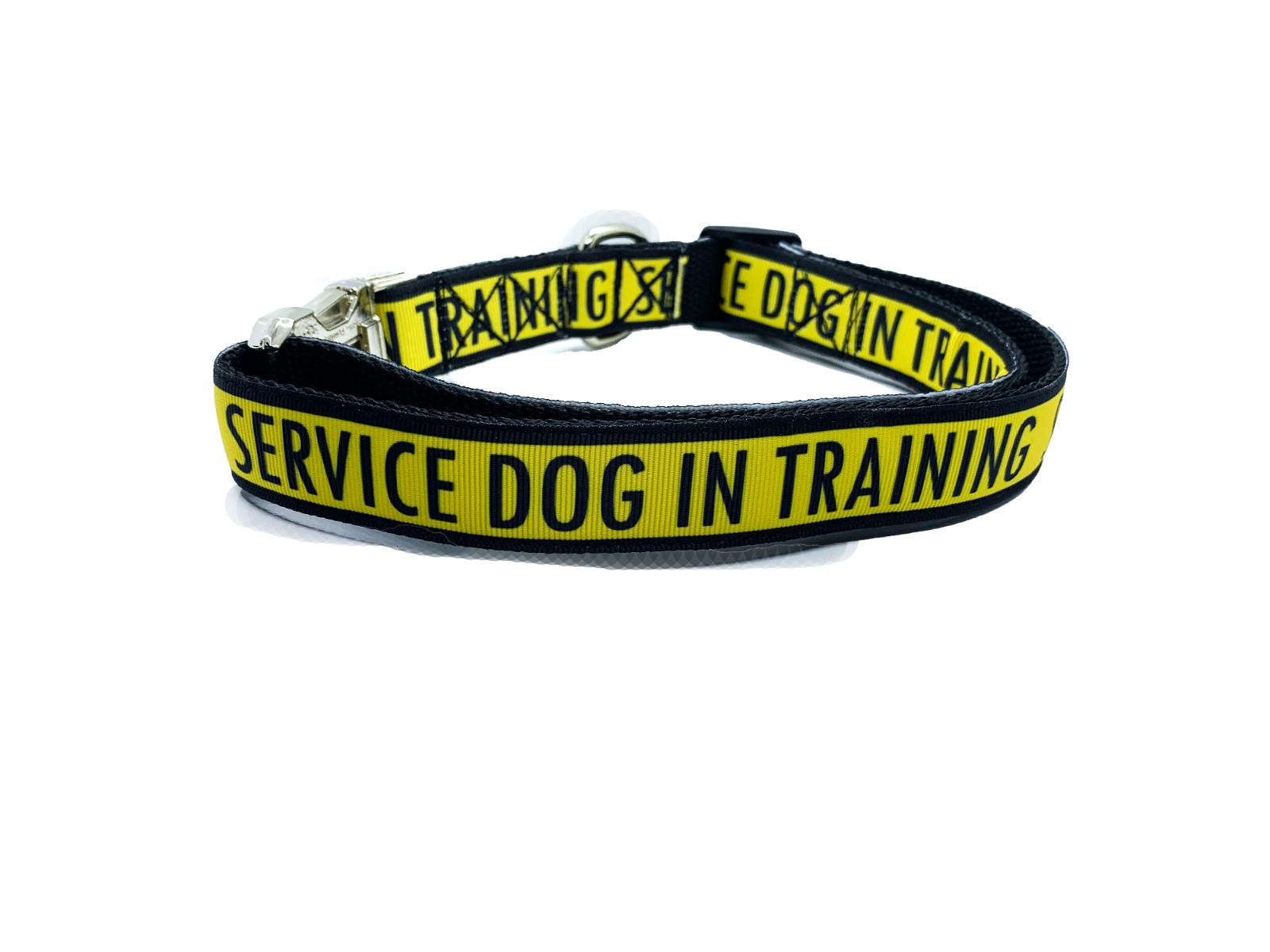 Service Dog in Training Collar 1″ Adjustable Service Dog Gear Dog Collar