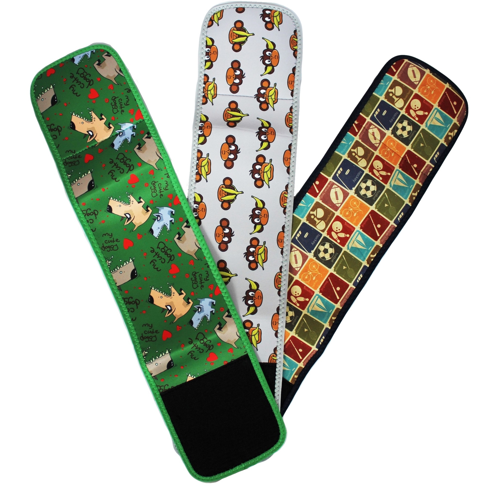 PACK -3pcs Male Diapers Dog BELLY BANDS Wrap Reusable Washable NEOPRENE XXS-XXXL