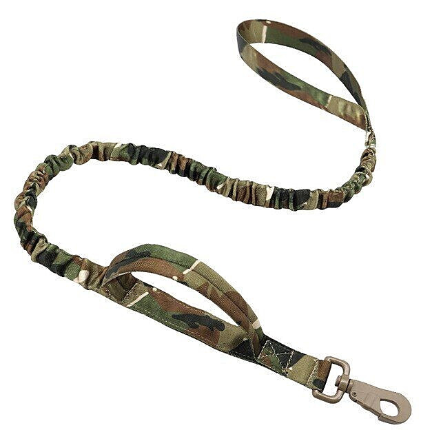 Collar + Leash Heavy Duty K9 Tactical Training Pet Dog Metal Buckle M, L, XL New