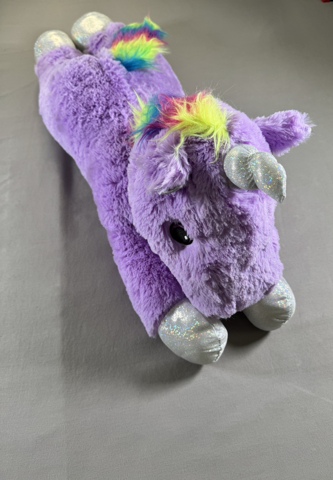 Multipet Jumbo Assorted Unicorn Dog Toy, 24 in (One White Left Available)