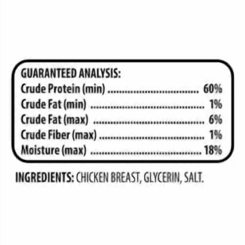 Golden Rewards Chicken Flavor Premium Dry Jerky Treats for All Dogs 64 oz