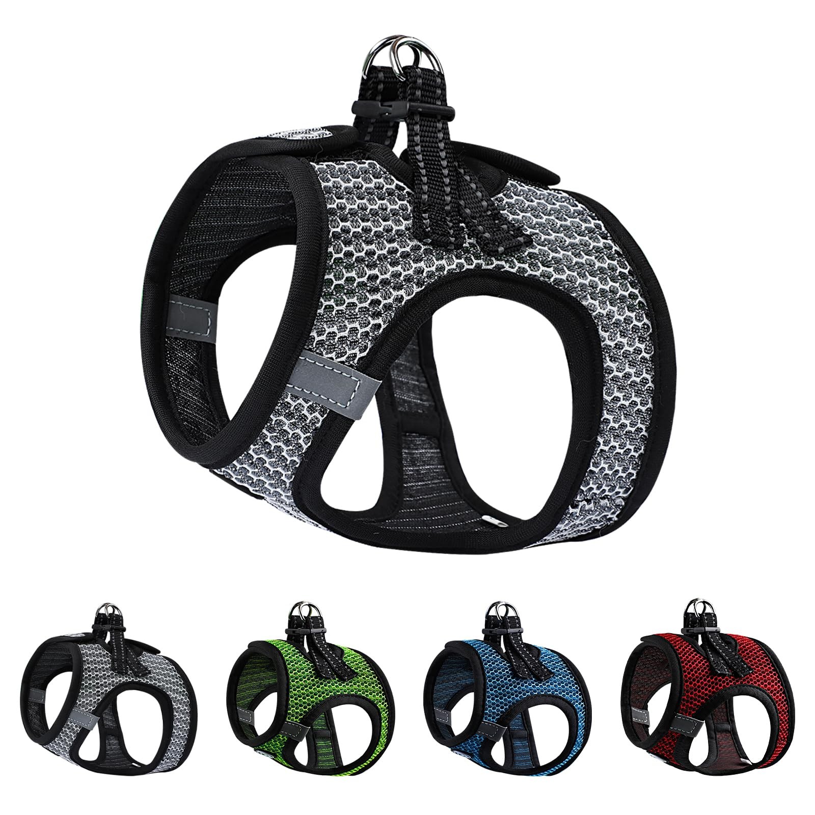 Step in Dog Harness – Chihuahua Teacup Dog Harnesses for XXS, XS Small Dogs A