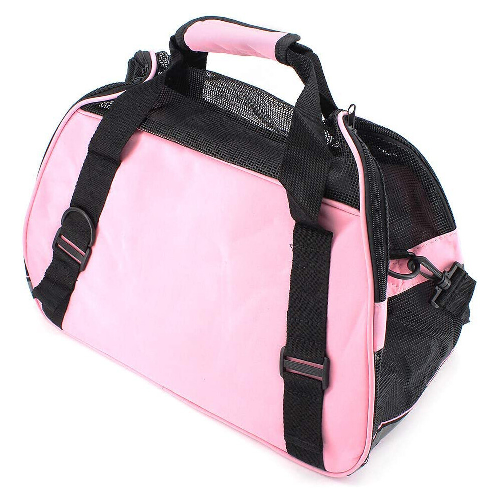 Soft-Sided Airline Approved Pet Cat Carrier Bag, Comfort Case, Sizes M & L ﻿