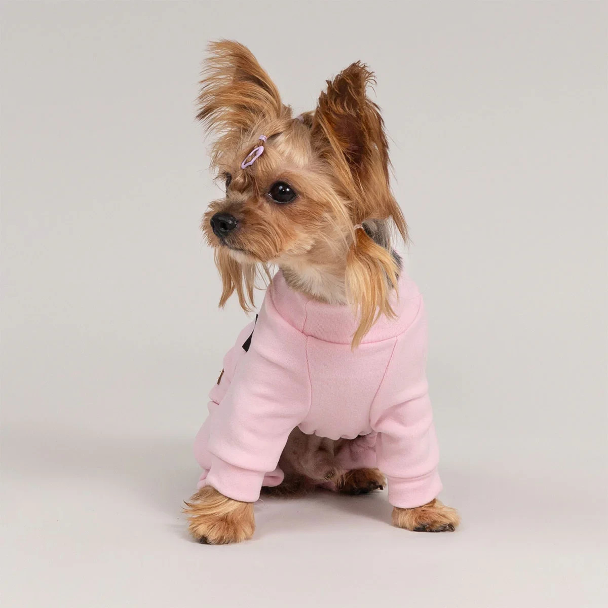 Fitwarm 3 Pack Luxury Fleece Dog Turtleneck Sweaters Pink / Purple XS–L NEW