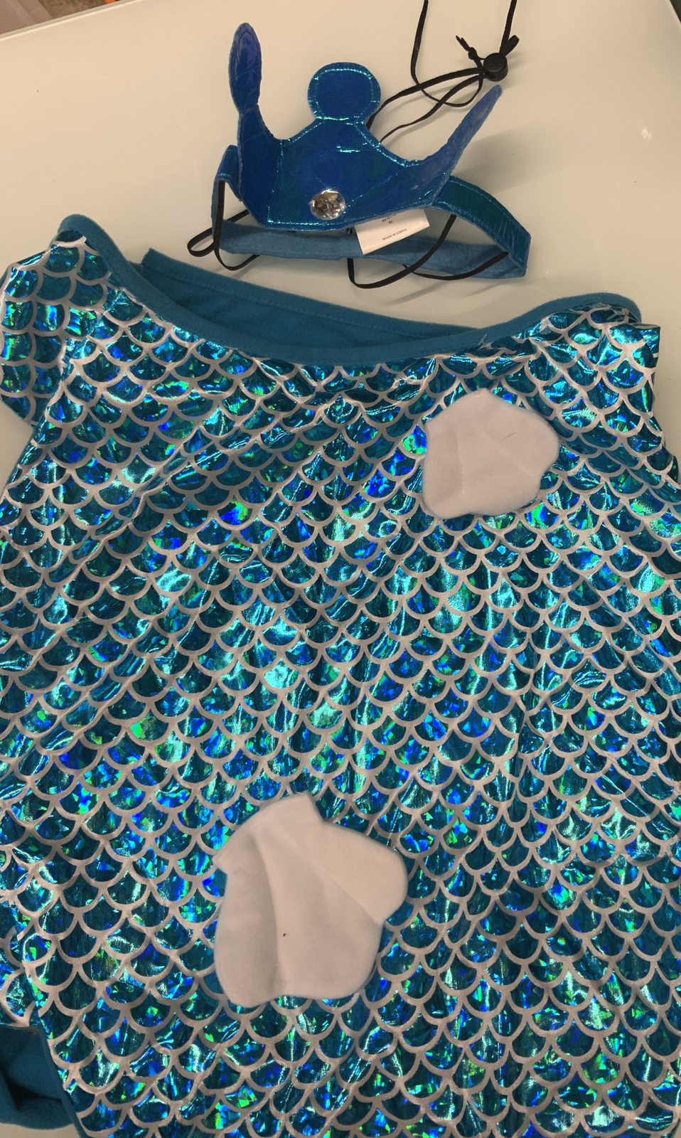🧷 HYDE AND EEK PET MERMAID COSTUME AS SHOWN, X-LARGE