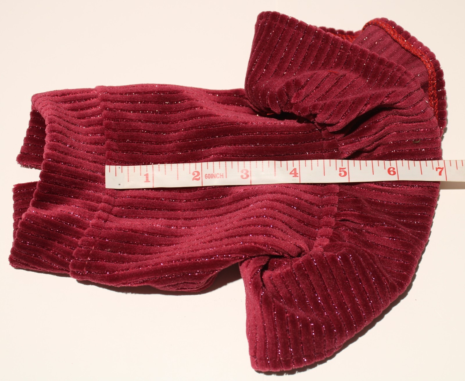 Malier Dog Sweater Dress Clothes Pullover Holiday Fancy 7″ Back Length