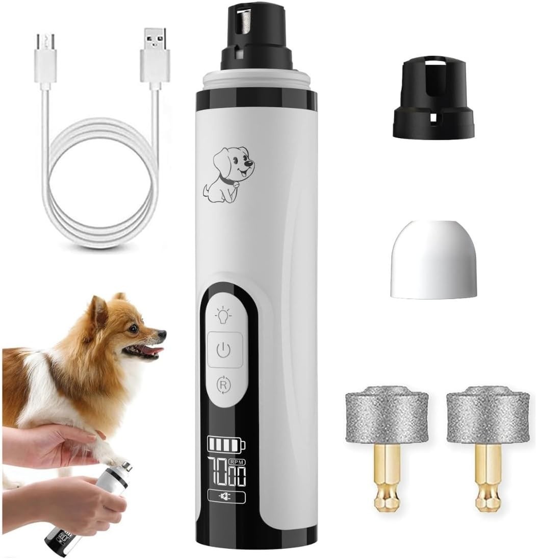 Upgraded Silent Groom Pro Nail Grinder Heusom Silent Grind Pro for Dogs Nail