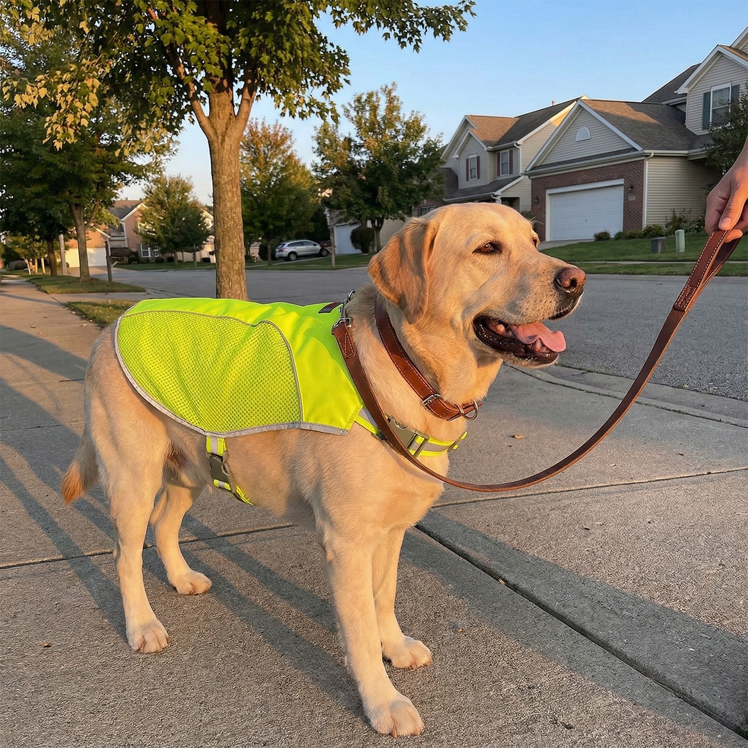 Hiker Reflective Dog Safety Vest High Visibility Jacket Outdoors Walking Running