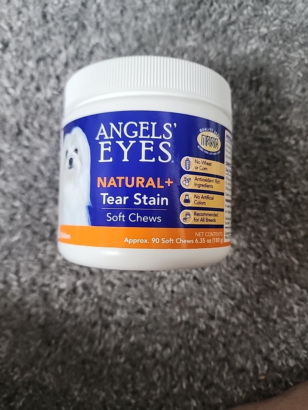Angels’ Eyes Chicken Flavored Natural Soft Chews for Dogs & Cats, 90ct