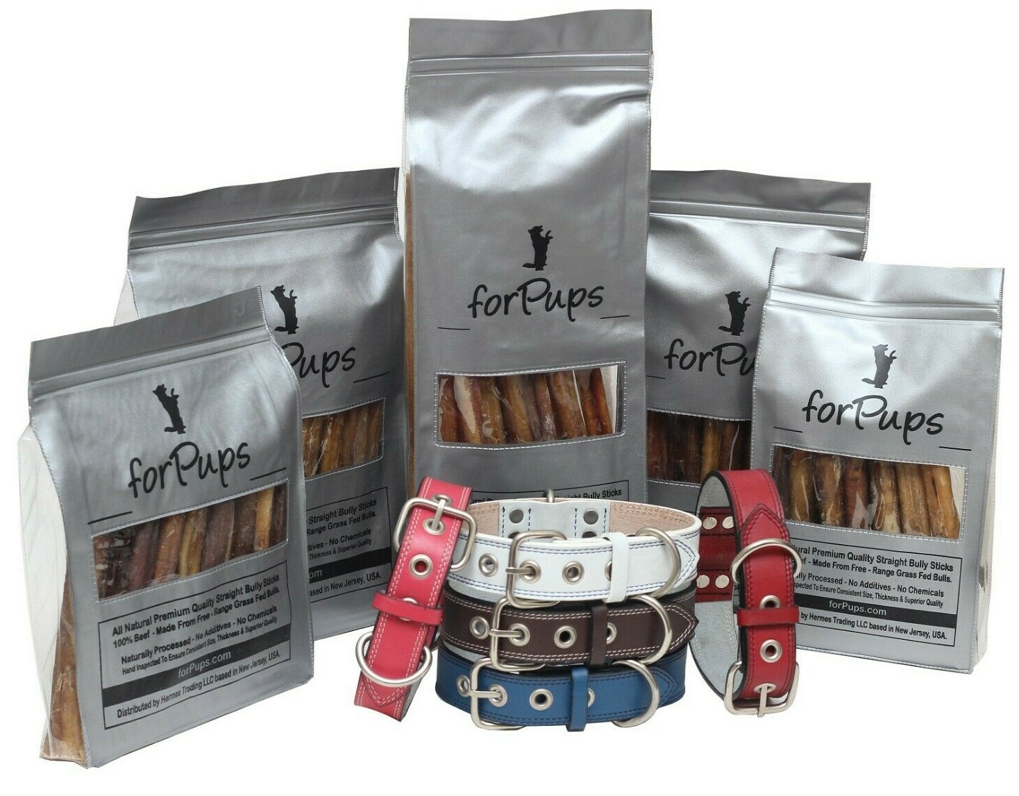 forPups Bully Sticks for Dogs (Per Pound) – Fully Organic – Jumbo Size