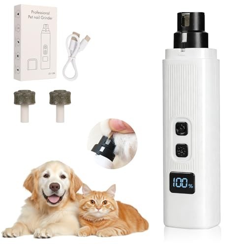 Upgraded Silent Groom Pro Nail Grinder Heusom Silent Grind Pro for Dogs Nail NEW