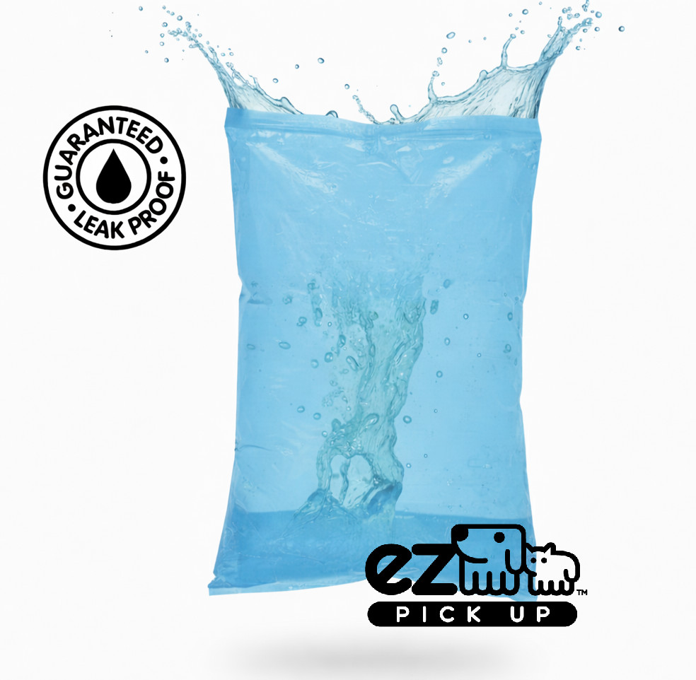 1000 EZ Dog Pickup Poop Bags for Dog Walking, Puppy Waste Bag + Dispenser