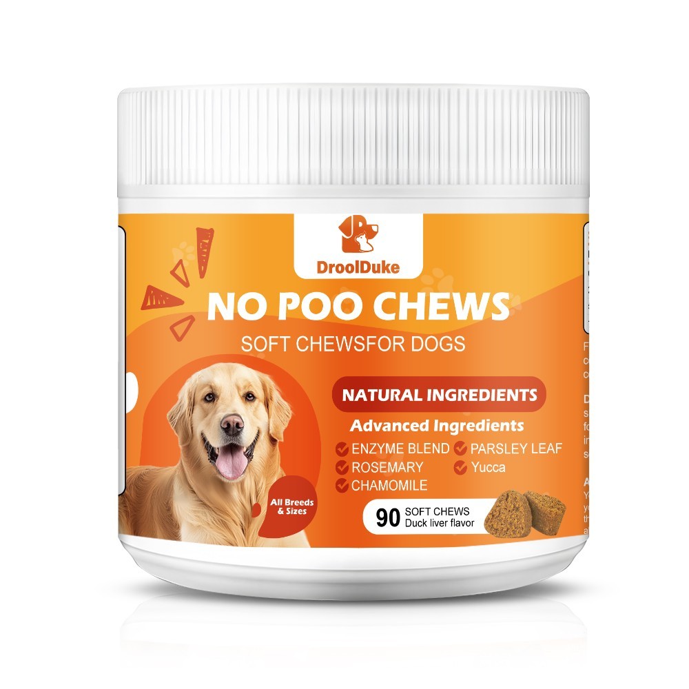 Stop Eating Poop, Digestive Enzymes & Breath Aid Support Supplement For Dogs