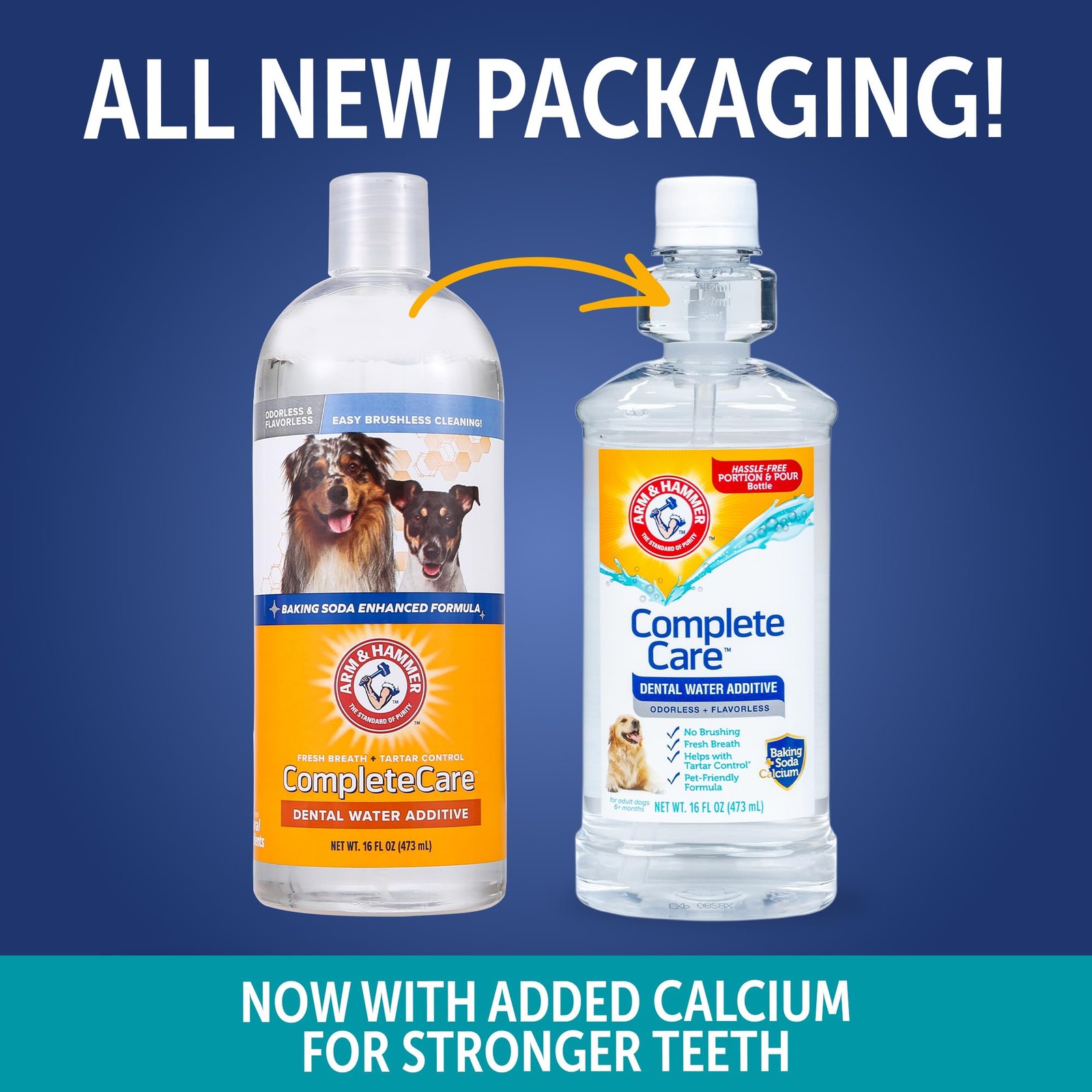 Arm & Hammer Complete Care Dental Water Additive for 16 Fl Oz (Pack of 1)