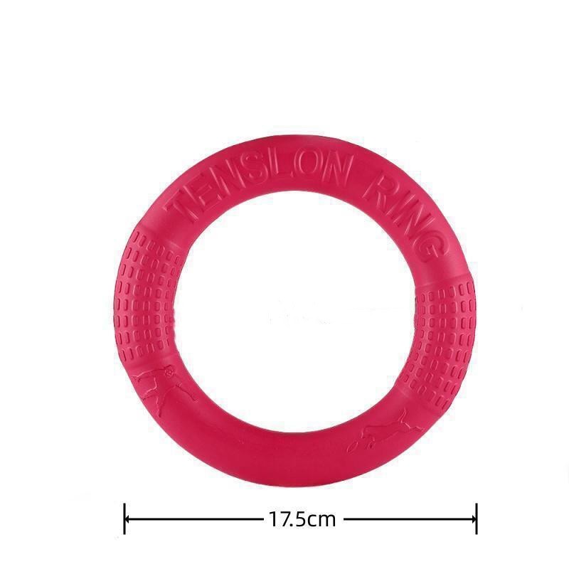 Dog Chew Ring Toy – Indestructible, Flying, Floating Fetch Training Fun