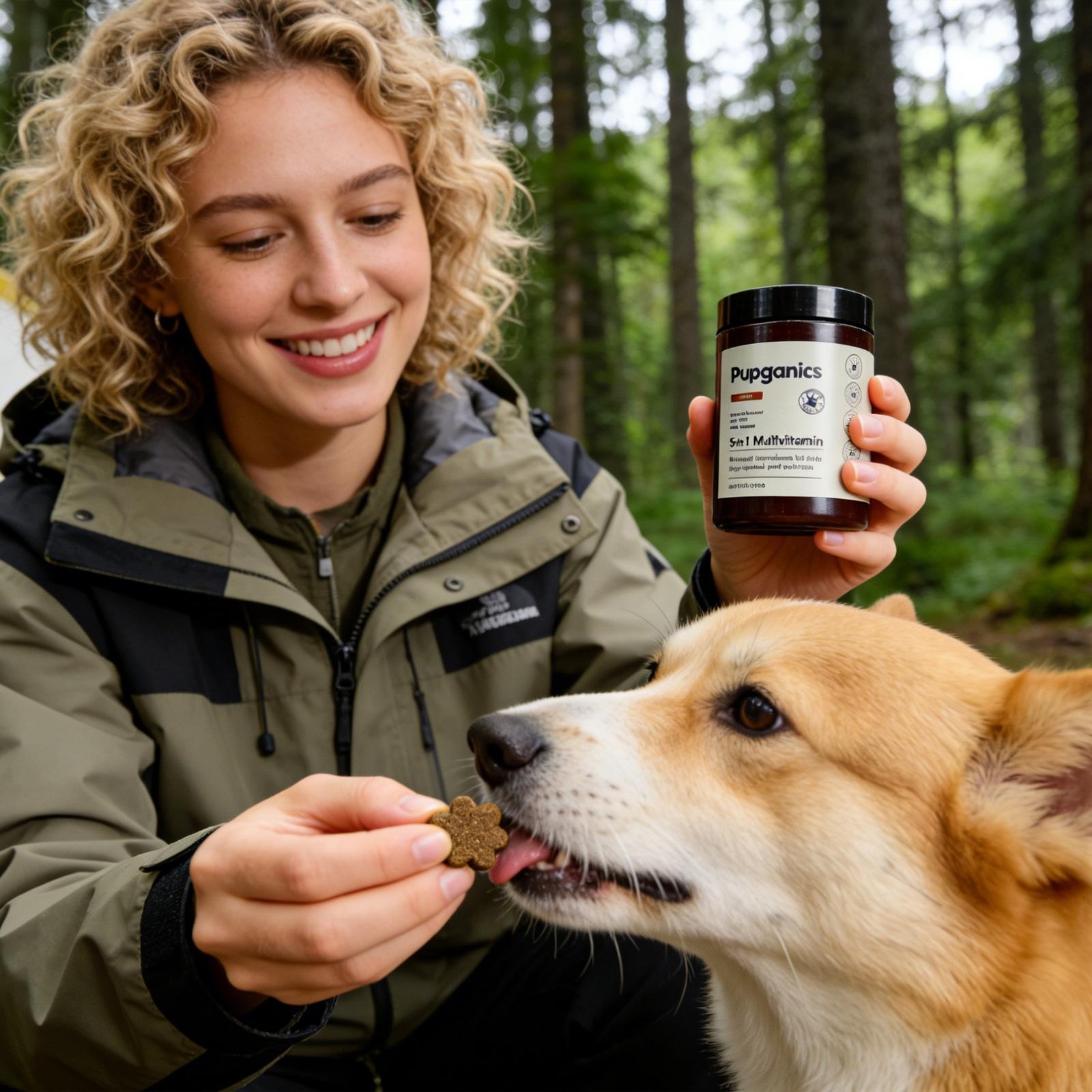 Pupganics 5in1 Multivitamin Soft Chews For Dog Dog Vitamins And Supplements *1-3