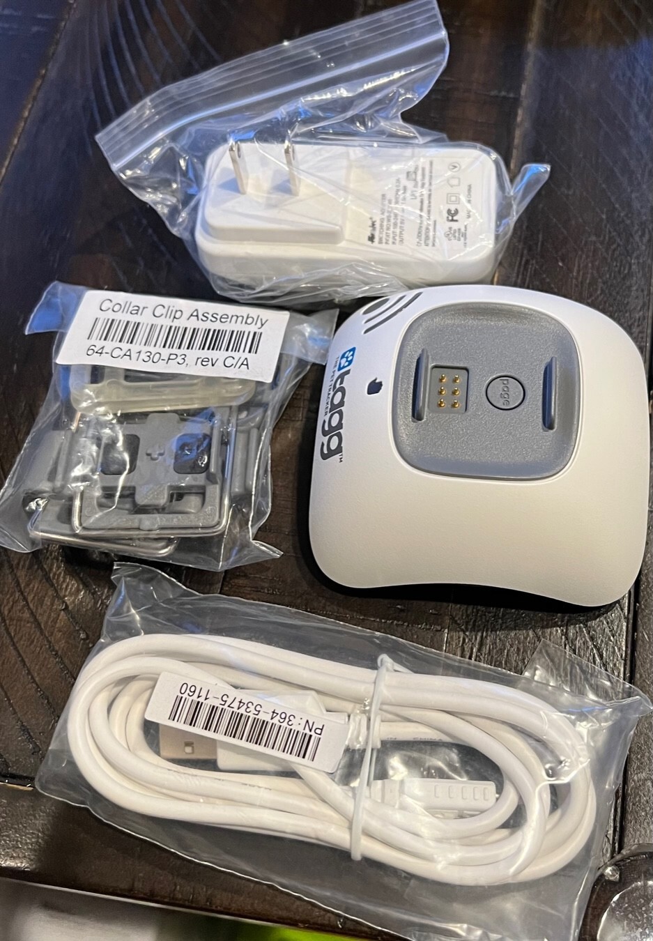 Tagg Pet Tracker – TRACKET NOT INCLUDED – COMES WITH AS SHOWN IN PICTURE