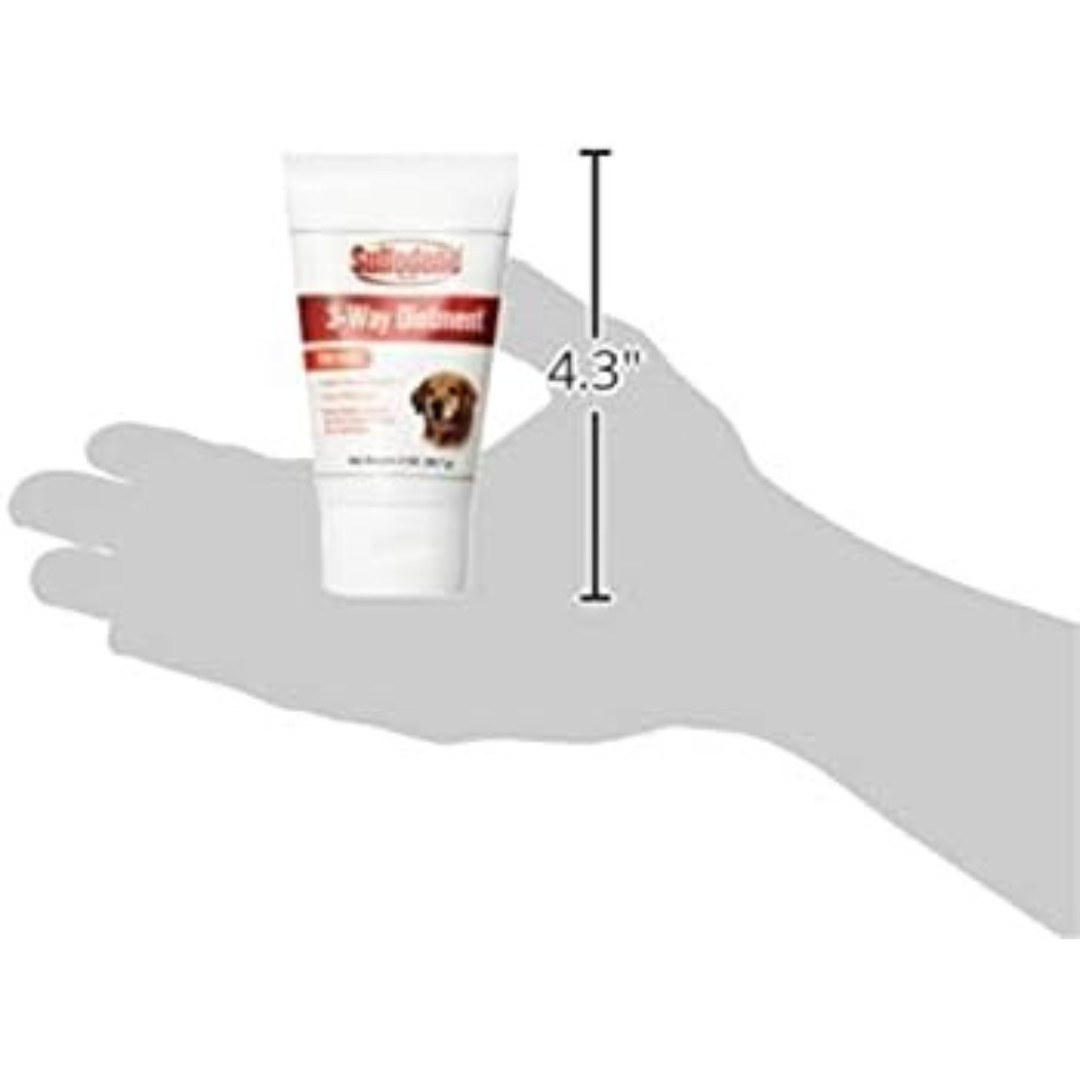 Sulfodene Dog Wound Care 3-W Ointment – Pain Relief & Infection Prevention, 2 oz