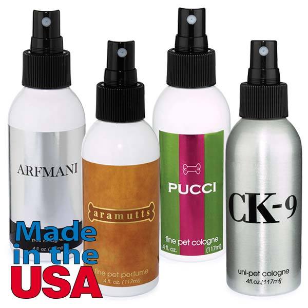 Dog Cat Designer Pet Fragrance Cologne Perfume 4oz or Gallon Groom Fur BOY GIRL
