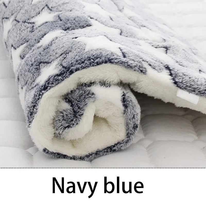 Flannel Pet Sleeping Mat Dog Bed Cat Litter Puppy Bed Dog Sofa Lovely Mattress