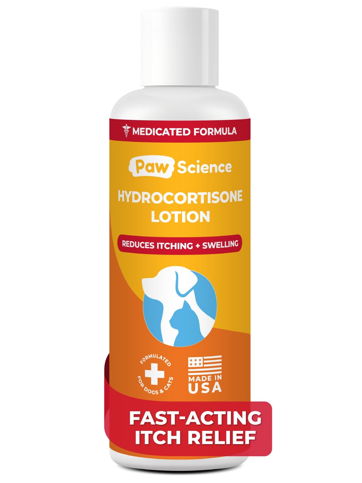 AntiItch Hydrocortisone Moisturizing Lotion for Dogs & Cats – Hot Spot Treatm…