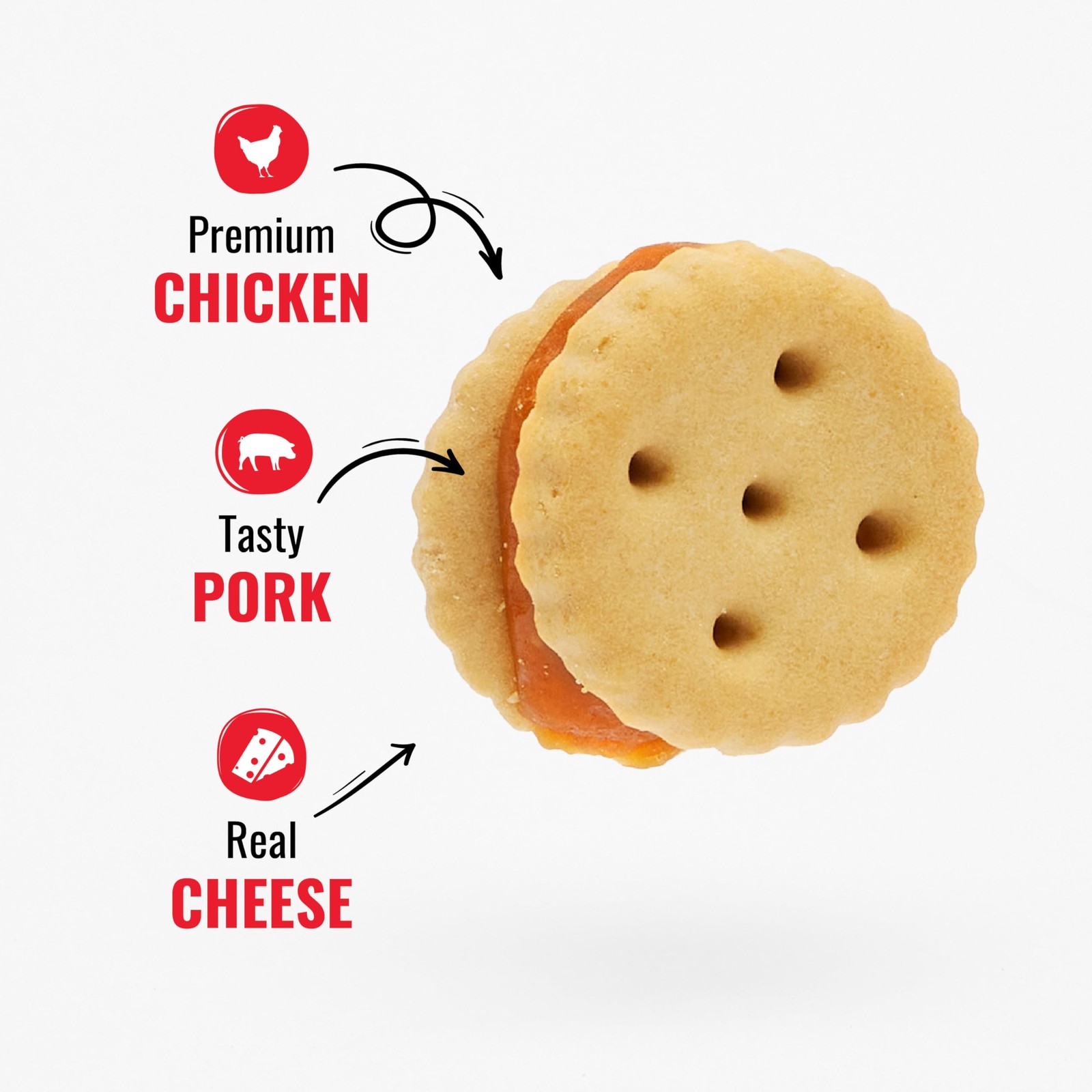 Good ‘n’ Tasty Triple Flavor Stacks with Cheese, 9 9 Ounce (Pack of 1), White