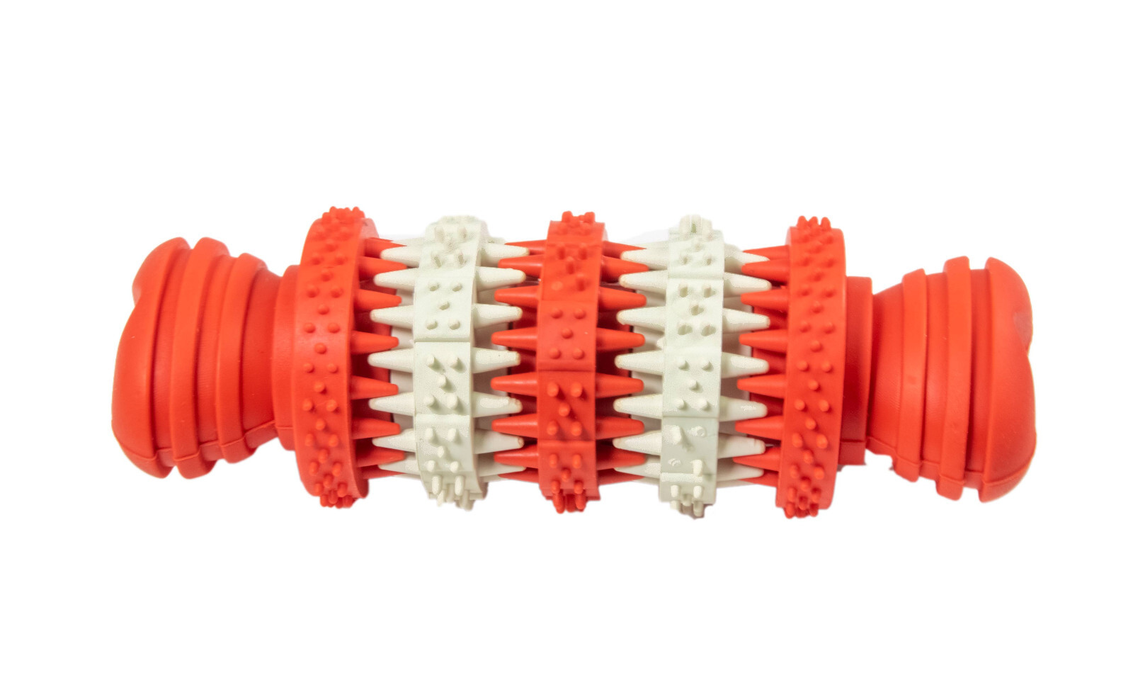 Dog Chew Toy Brushing Bone Treat Dispenser Aggressive Chewering Teething Puppies