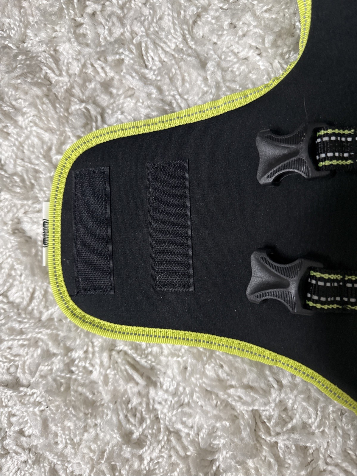 Arcadia Trail Flotation Dog Harness High Visibility Adjustable Sz Medium Yellow