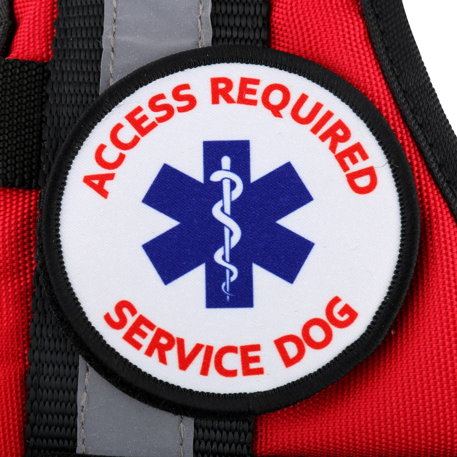 Service Dog Harness Vest Reflective – Patches – Waterproof ALL ACCESS CANINE™