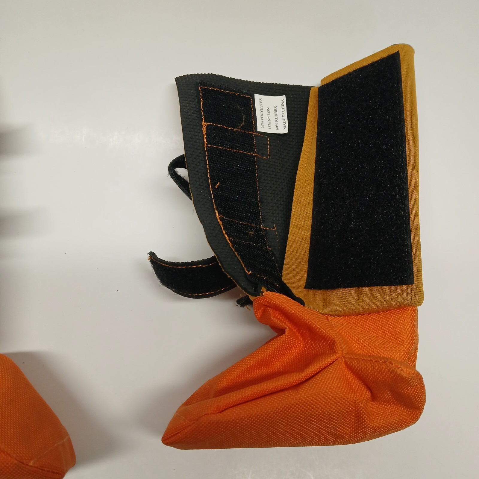 WInter Dog High Top Boots Orange/Black Medium Waterproof Non Stick Soft Ankle