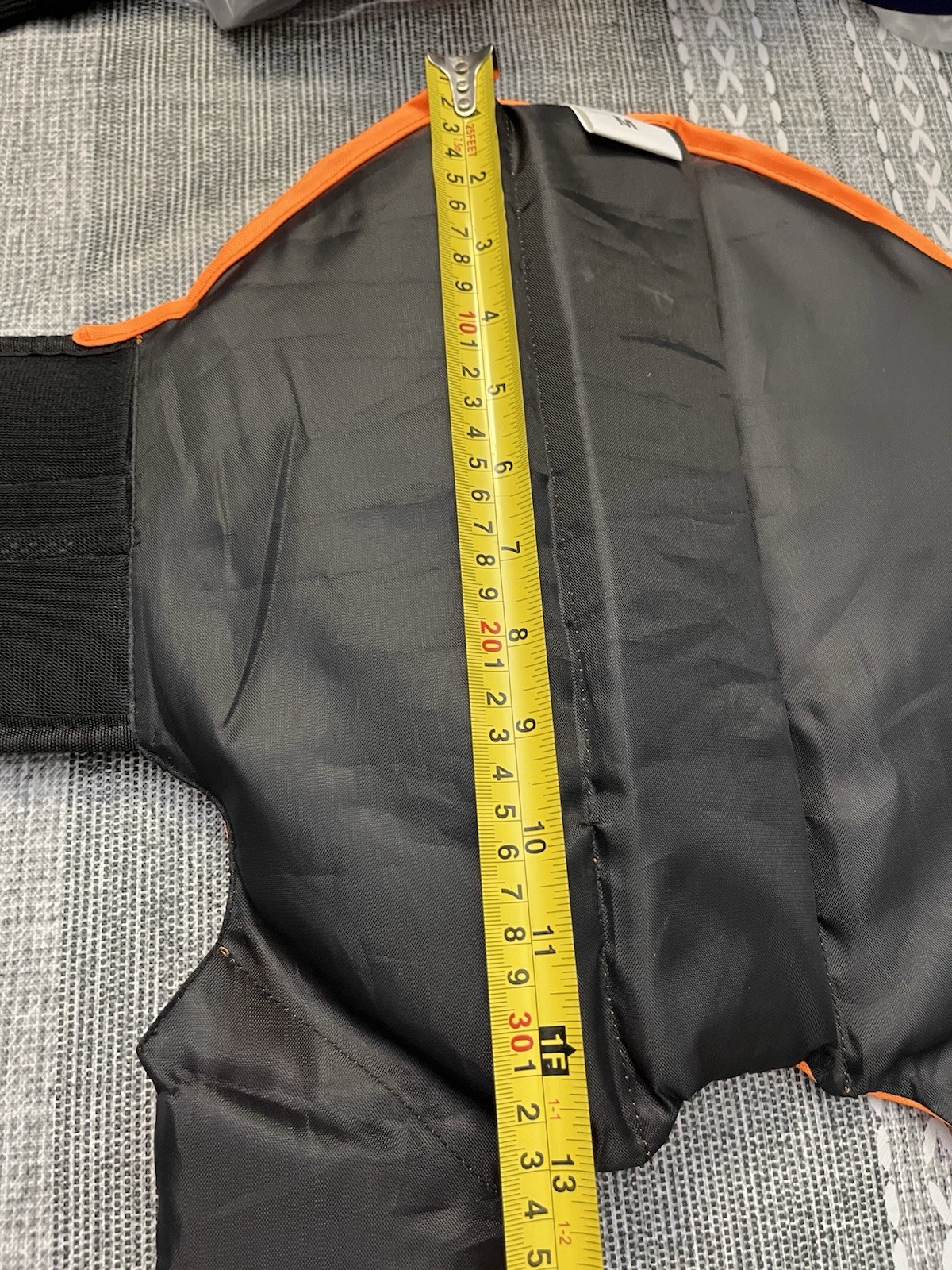 Dog Cat Life Jacket Swimming Safety Vest Pull Handle High Visibility Medium Ne