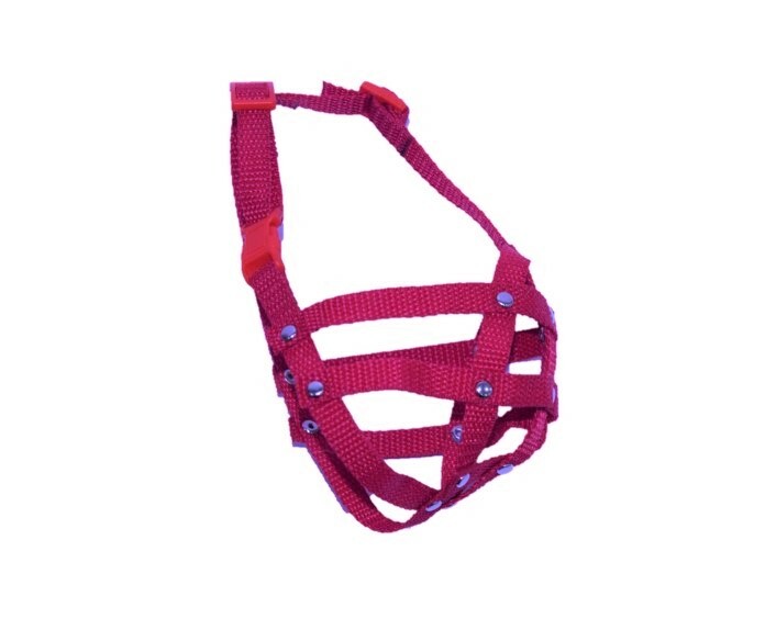 Dog Muzzle for Shih Tzu , Pug and other flat face faced short snout dog’s