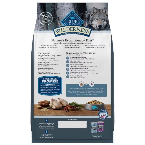 Blue Buffalo Wilderness High Protein Natural Adult Dry Dog Food