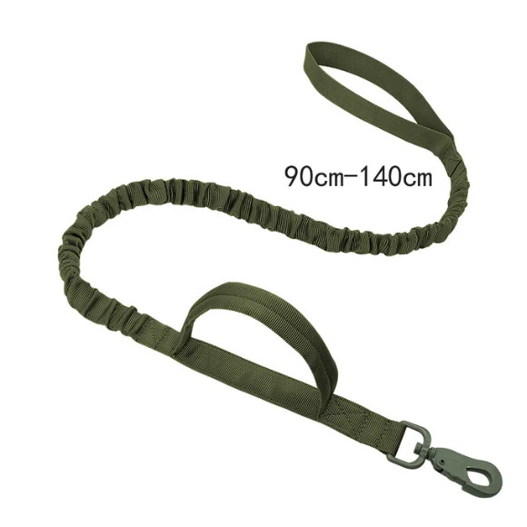 Tactical Dog Collar w/ Handle +Leash Heavy Duty Military Service Canine Training