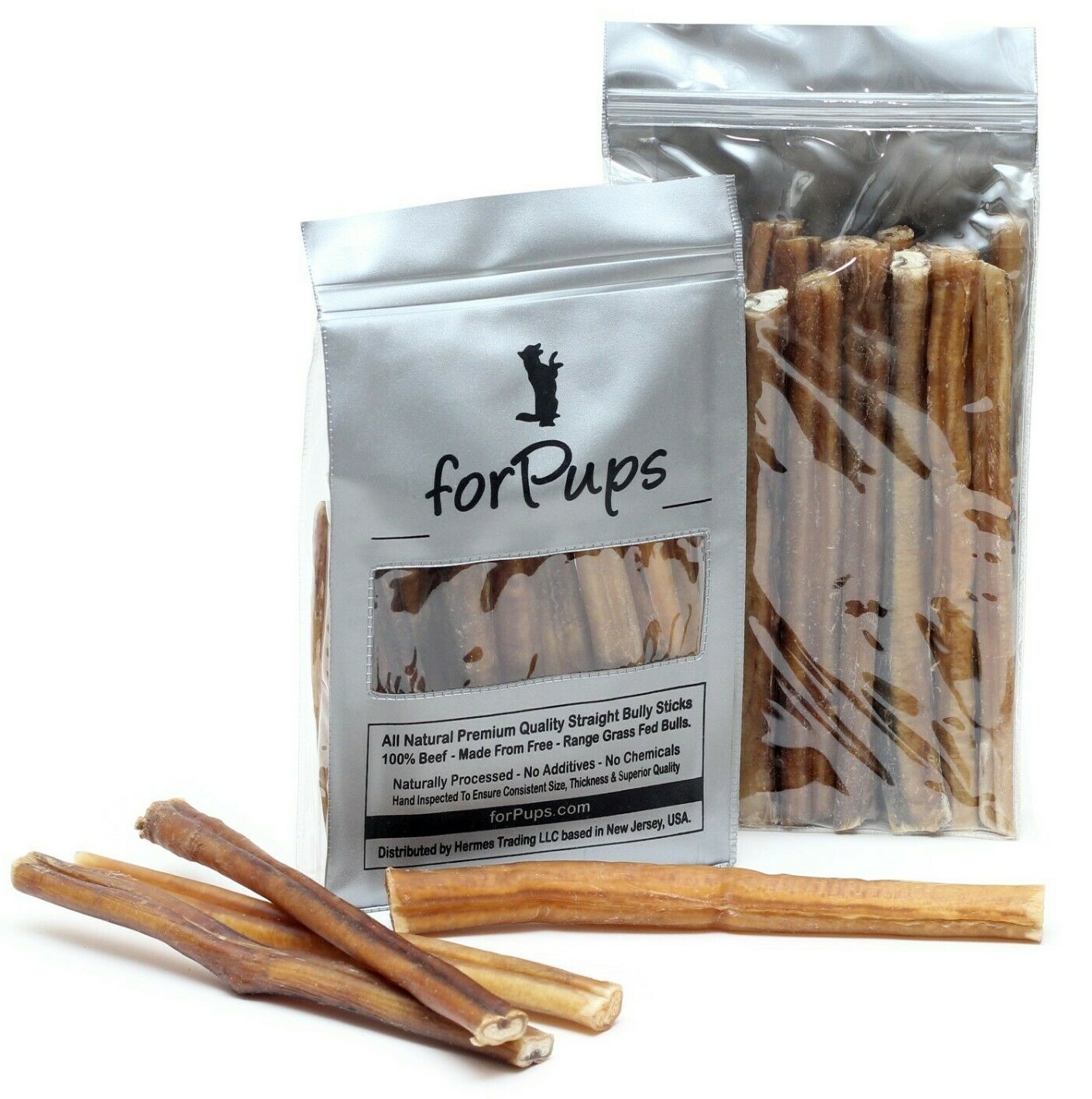 forPups Bully Sticks for Dogs (Per Pound) – Fully Organic – Jumbo Size